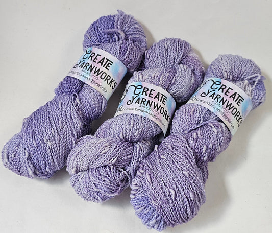 Lavender in Slub Superwash Merino/Nylon (90/10) Blend Fingering Weight Yarn