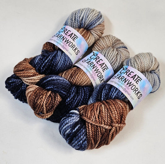 I Wanna Be a Cowboy in 100% Superwash Merino Bulky Yarn