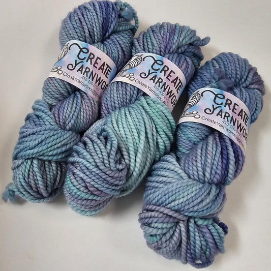 Mermaid Dreams in 100% Superwash Merino Bulky Yarn