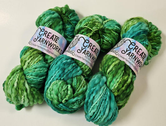 Seaglass in Thick n Thin 100% Superwash Merino Bulky Yarn