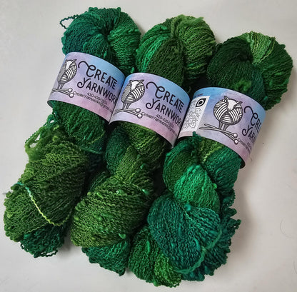 Seaglass in Slub Superwash Merino/Nylon (90/10) Blend Fingering Weight Yarn