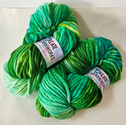Seaglass in 100% Superwash Merino Super Bulky Yarn