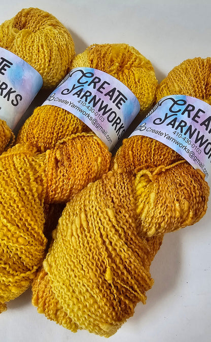 Goldilocks in Slub Superwash Merino/Nylon (90/10) Blend Fingering Weight Yarn
