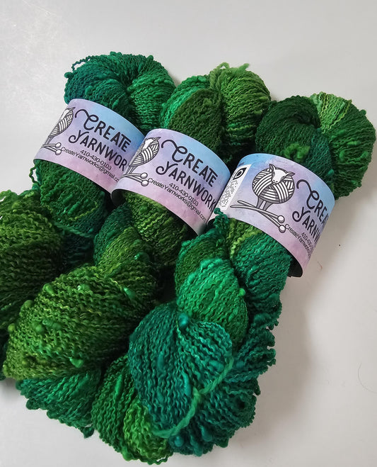 Seaglass in Slub Superwash Merino/Nylon (90/10) Blend Fingering Weight Yarn