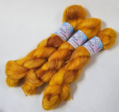 Goldilocks in Kid Mohair/Silk Blend Lace Weight Yarn