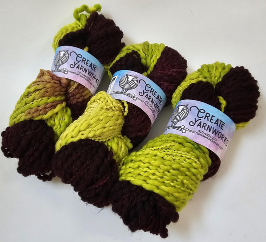 Wicked in Thick n Thin 100% Superwash Merino Bulky Yarn