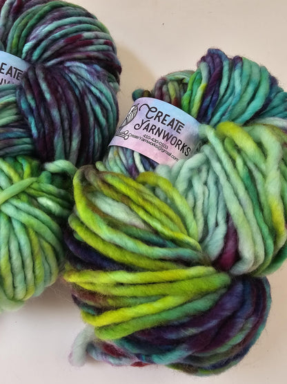 Mermaid Dreams in 100% Superwash Merino Super Bulky Yarn