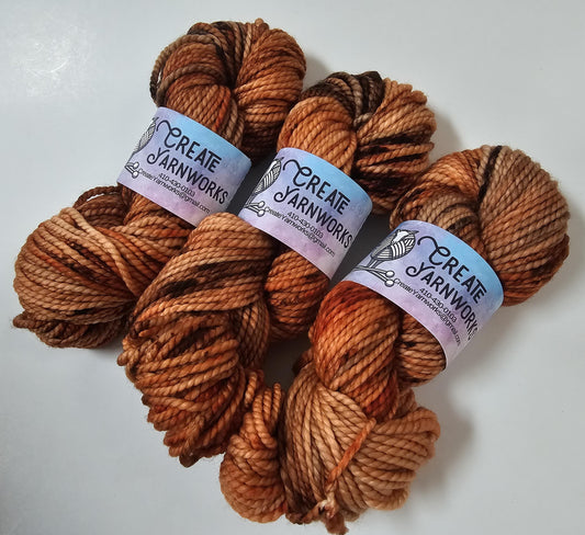Amber Rose in 100% Superwash Merino Bulky Yarn