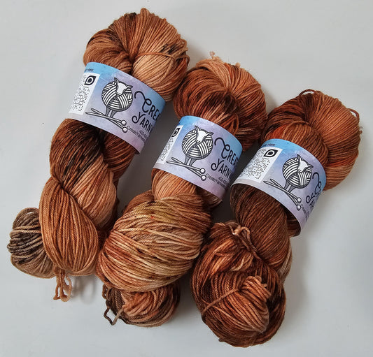Amber Rose in Superwash Merino/Nylon (85/15) Blend Fingering Weight Yarn