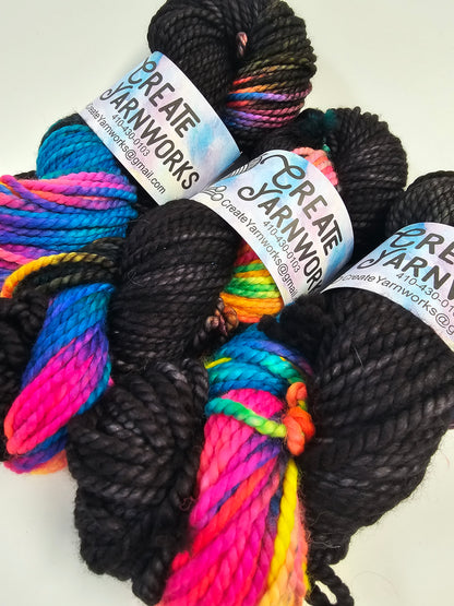 80's Remix in 100% Superwash Merino Bulky Yarn - PREORDER