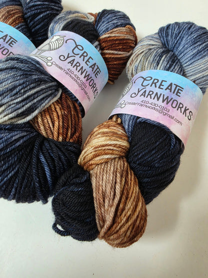 I Wanna Be a Cowboy in Superwash Merino Blend DK Weight Yarn