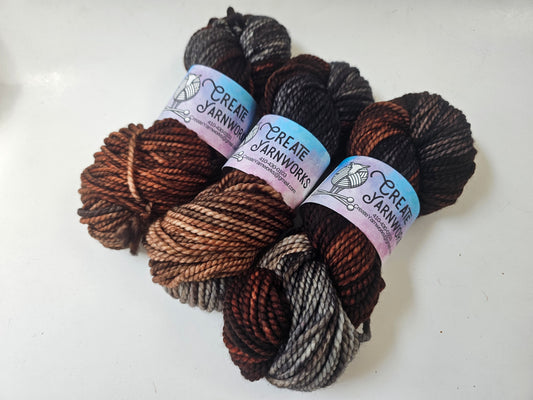 Fox in the Shadows in 100% Superwash Merino Bulky Yarn