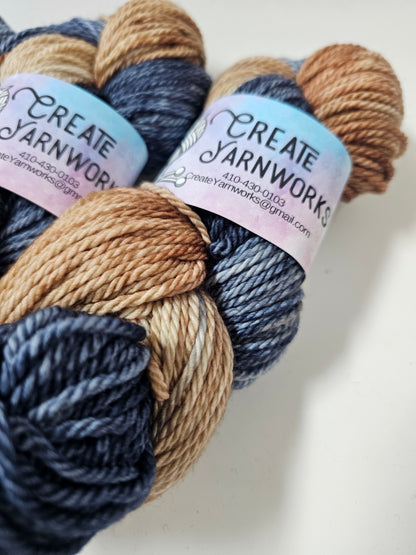 I Wanna Be a Cowboy in Superwash Merino Worsted Weight Yarn