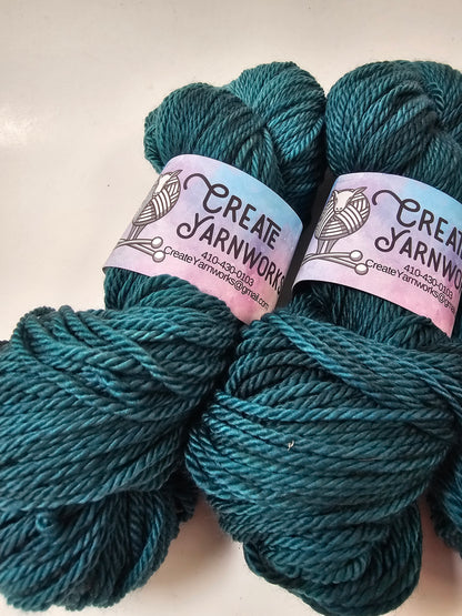 Spruce It Up! in Superwash Merino Worsted Weight Yarn