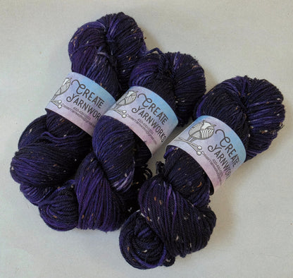 Purples in DK Merino Tweed Yarn