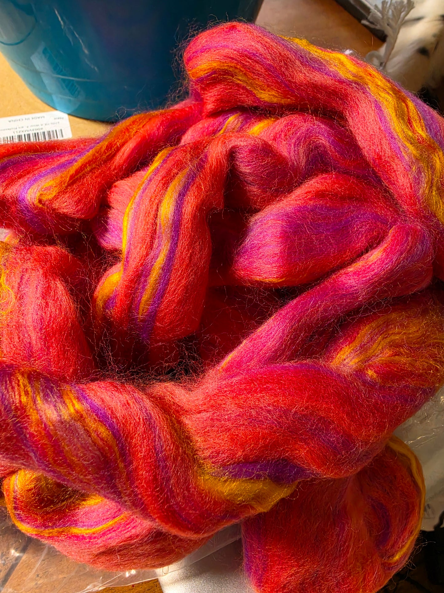 Berry Sorbet Limited Edition Top Roving
