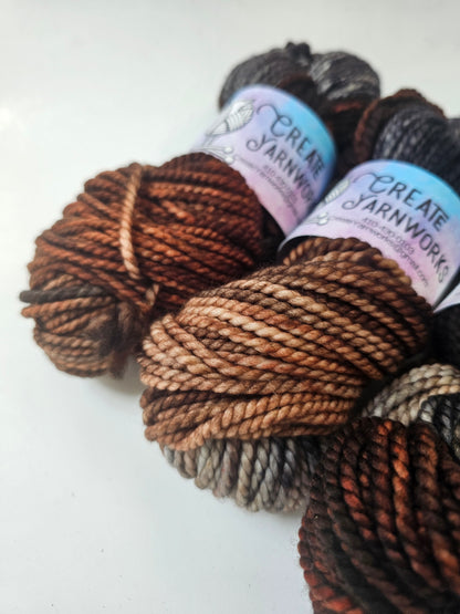 Fox in the Shadows in 100% Superwash Merino Bulky Yarn