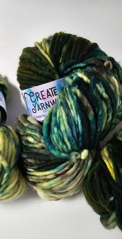 Mossy in 100% Superwash Merino Super Bulky Yarn