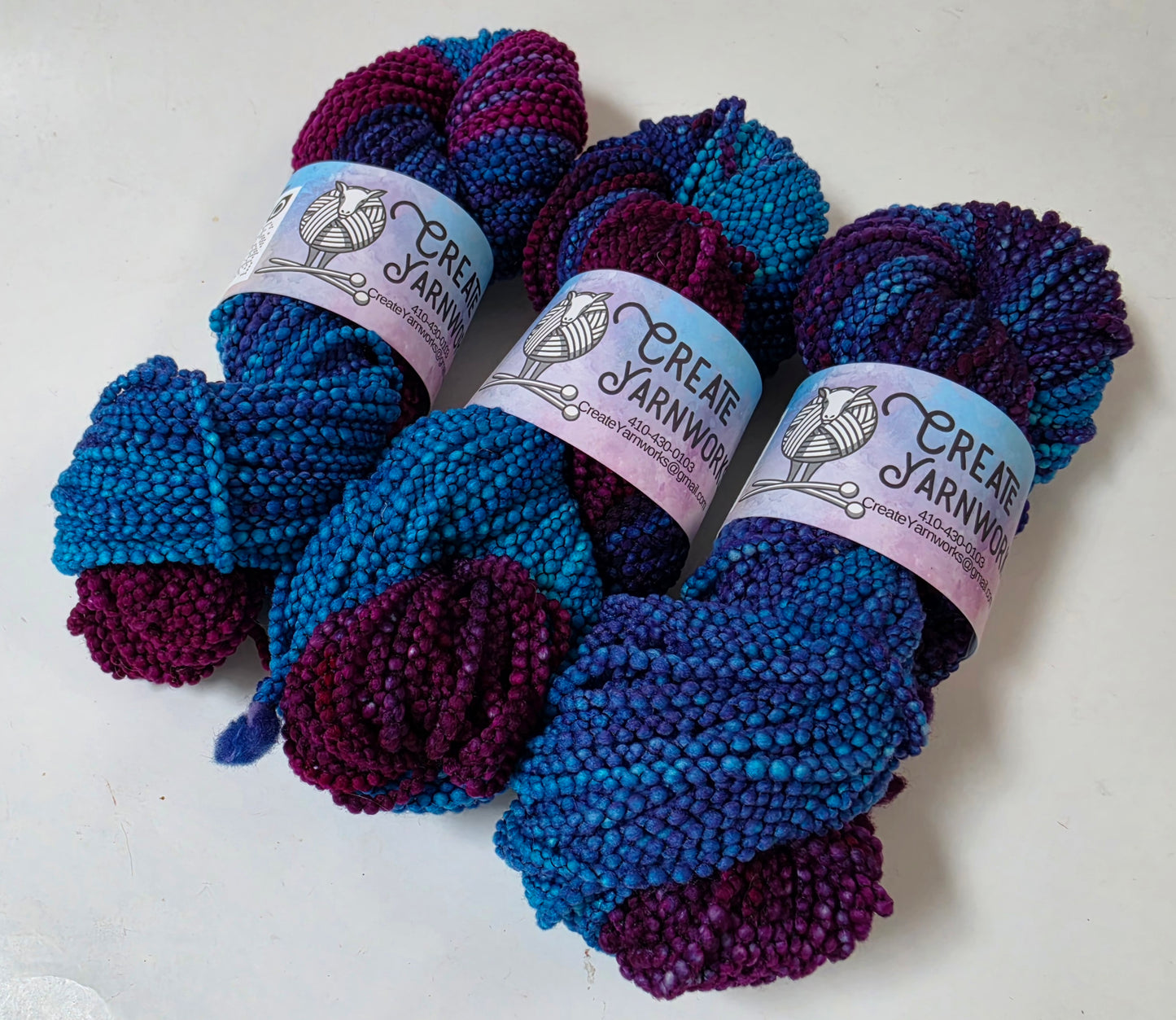 It's Electric! in US Merino Blend Bulky Yarn