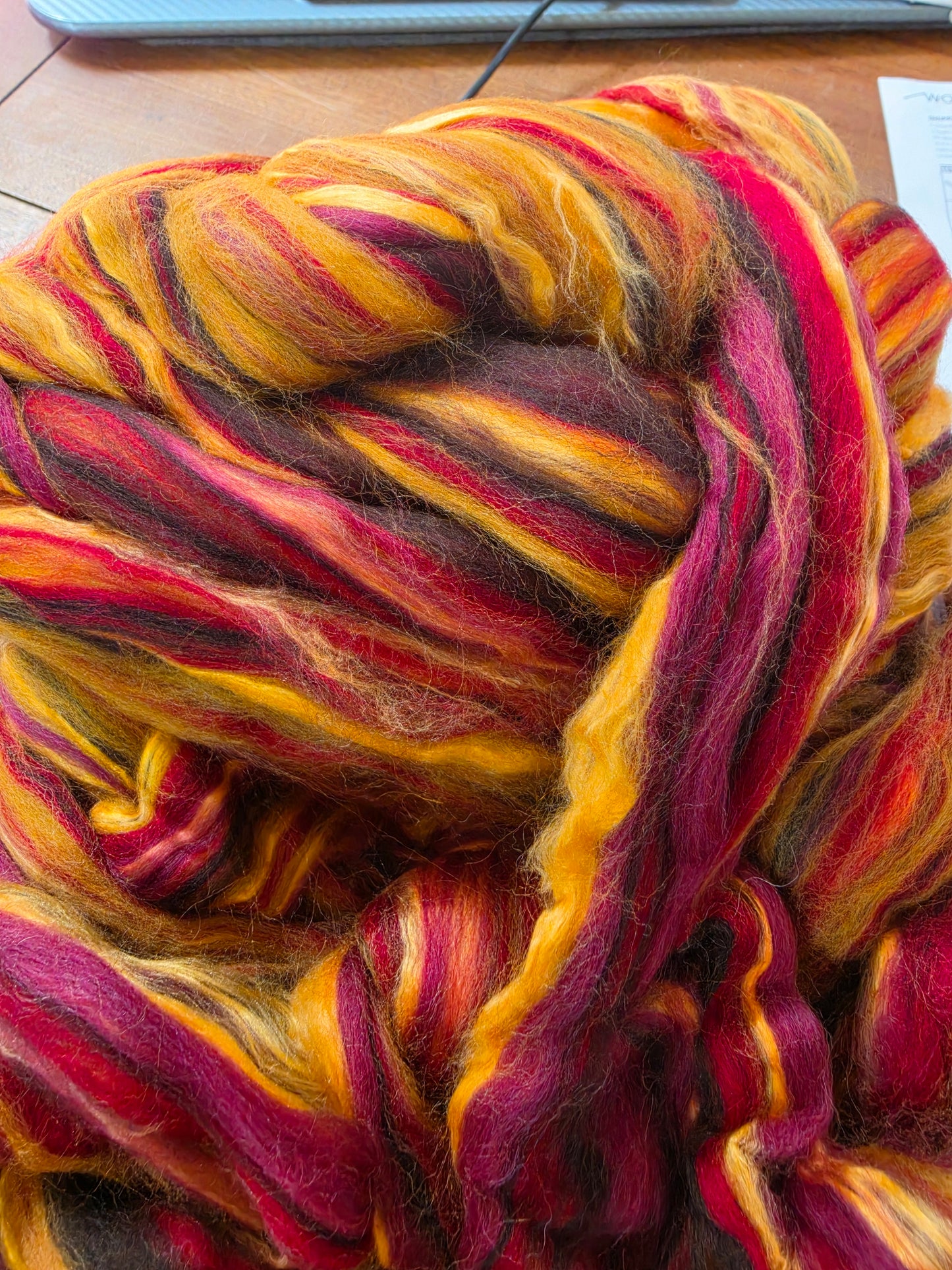 Autumn Ember Limited Edition Top Roving