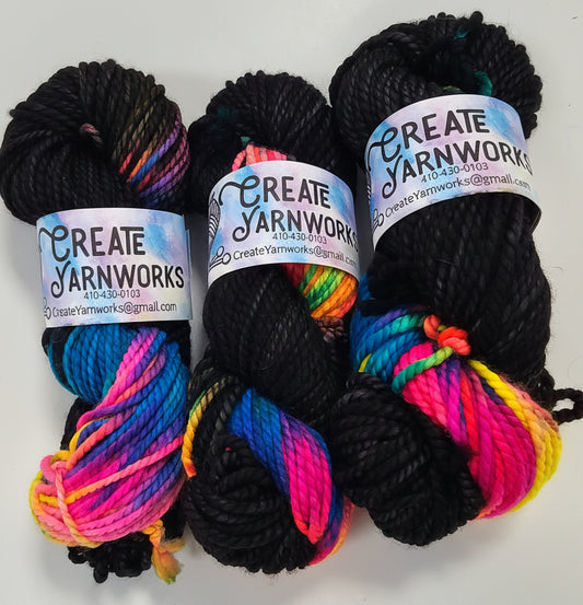 80's Remix in 100% Superwash Merino Bulky Yarn - PREORDER