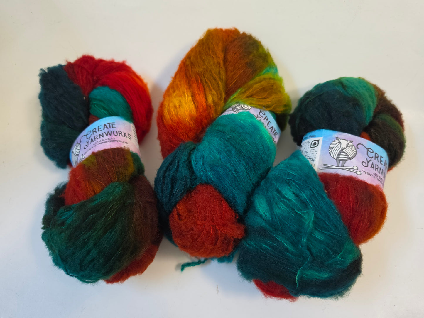 Tortoise Shell in Brushed Merino Lace Weight Yarn