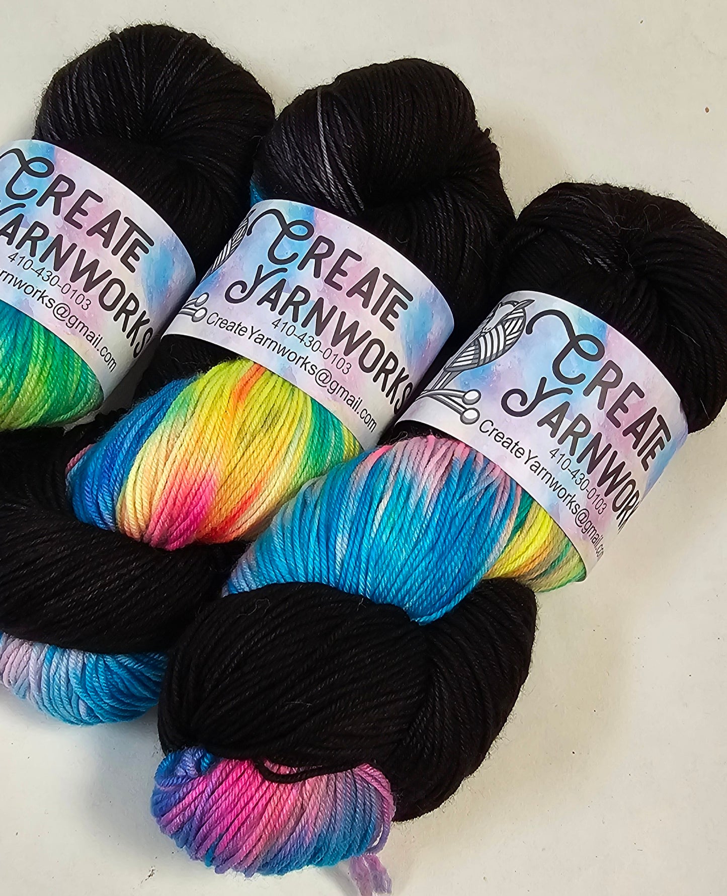 80's Remix in Superwash Merino/Nylon (85/15) Blend Fingering Weight Yarn - Preorders