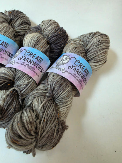 Stormy Skies in DK Merino Tweed Yarn