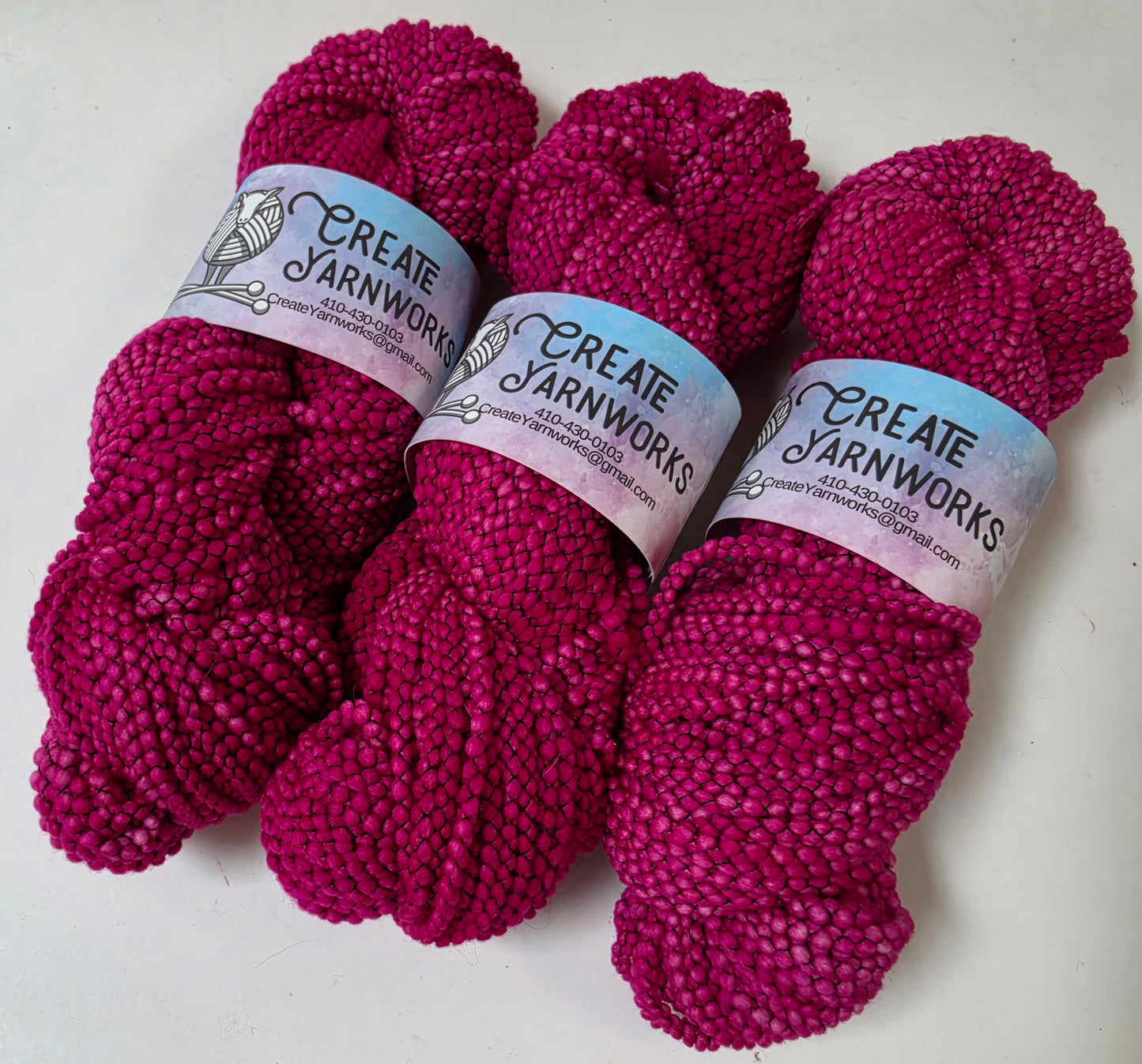 Pretty in Pink in US Merino Blend Bulky Yarn