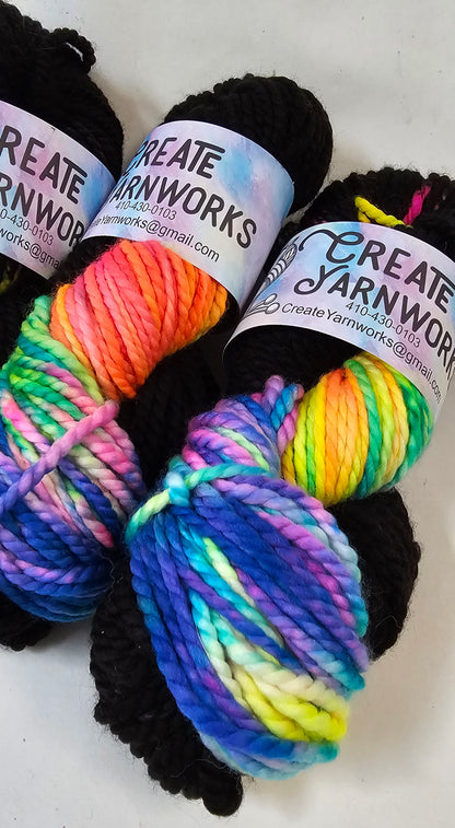 80's Remix in 100% Superwash Merino Bulky Yarn - PREORDER