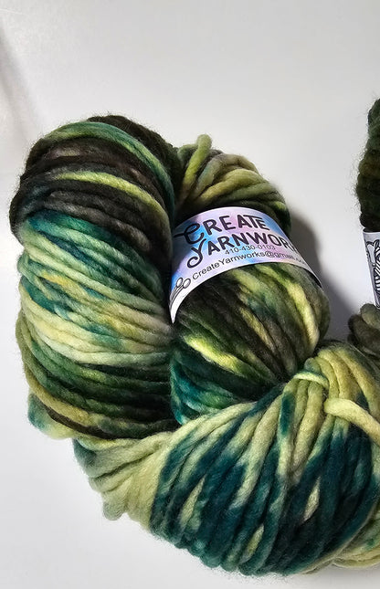 Mossy in 100% Superwash Merino Super Bulky Yarn