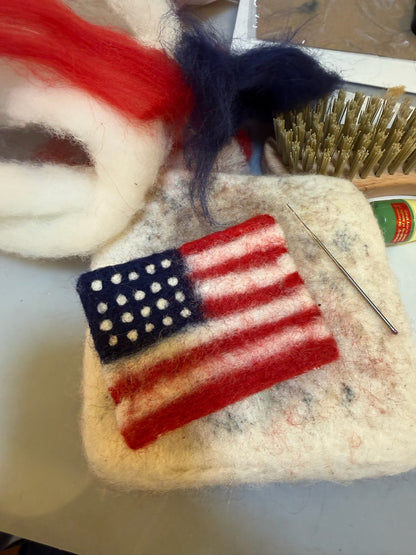 You're a Grand Old Flag Needle Felting Kit