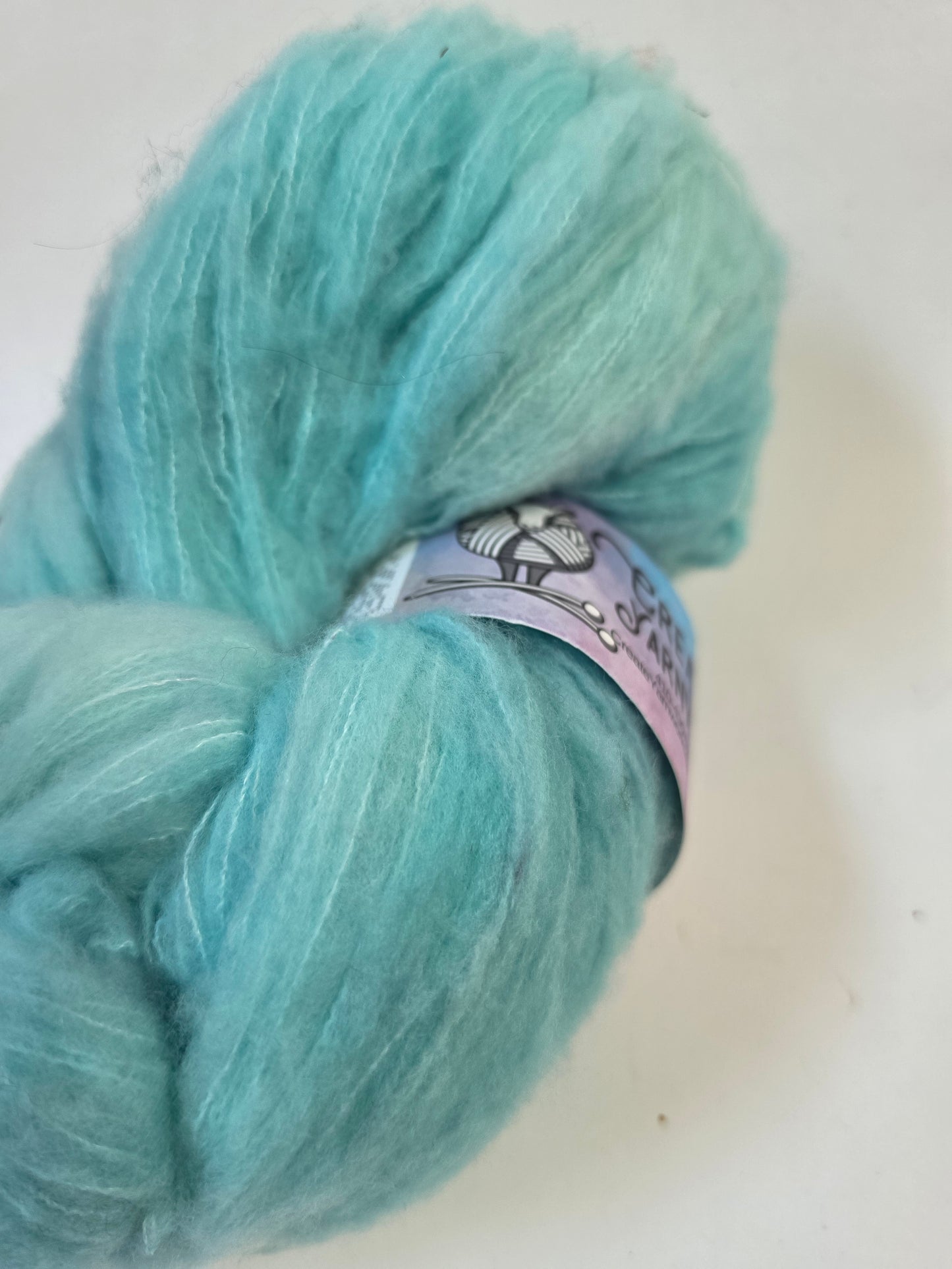 Breakfast at Tiffany's in Brushed Merino Lace Weight Yarn