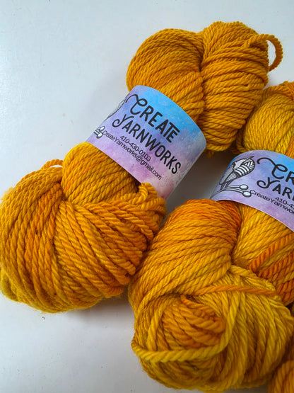Goldilocks in Superwash Merino Worsted Weight Yarn