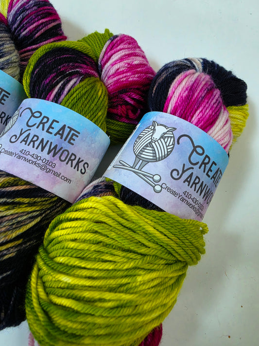 Fusion in Superwash Merino Blend DK Weight Yarn