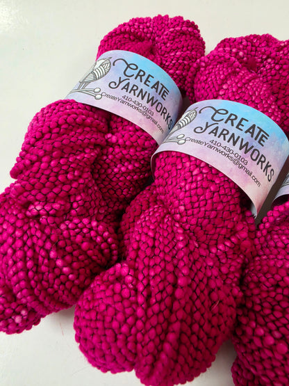 Pretty in Pink in US Merino Blend Bulky Yarn