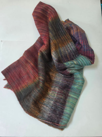 Woven Alpaca Blend Shawl