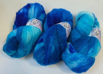 Blue Skies in Brushed Merino Lace Weight Yarn