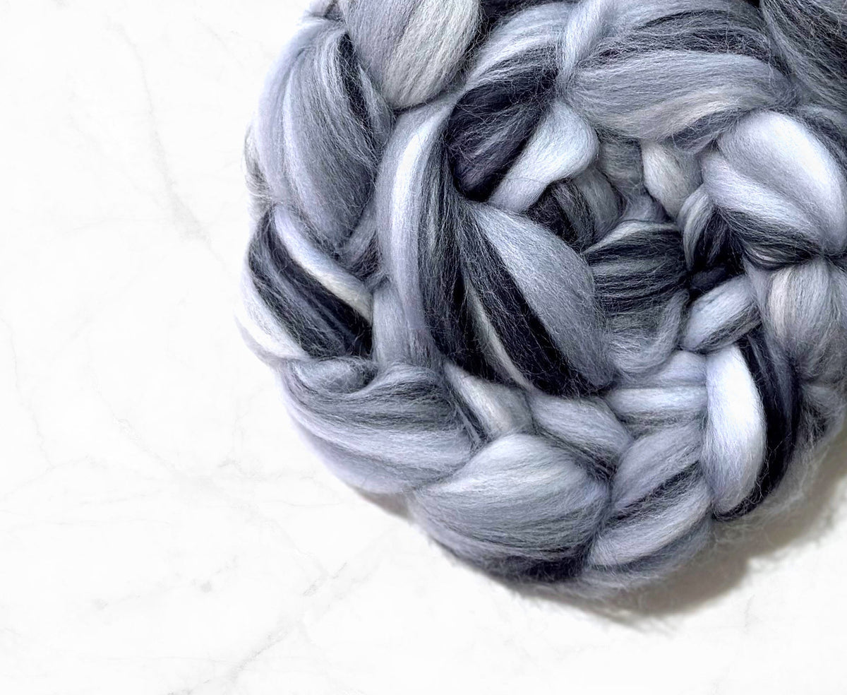 Bluesh Grey Limited Edition Roving