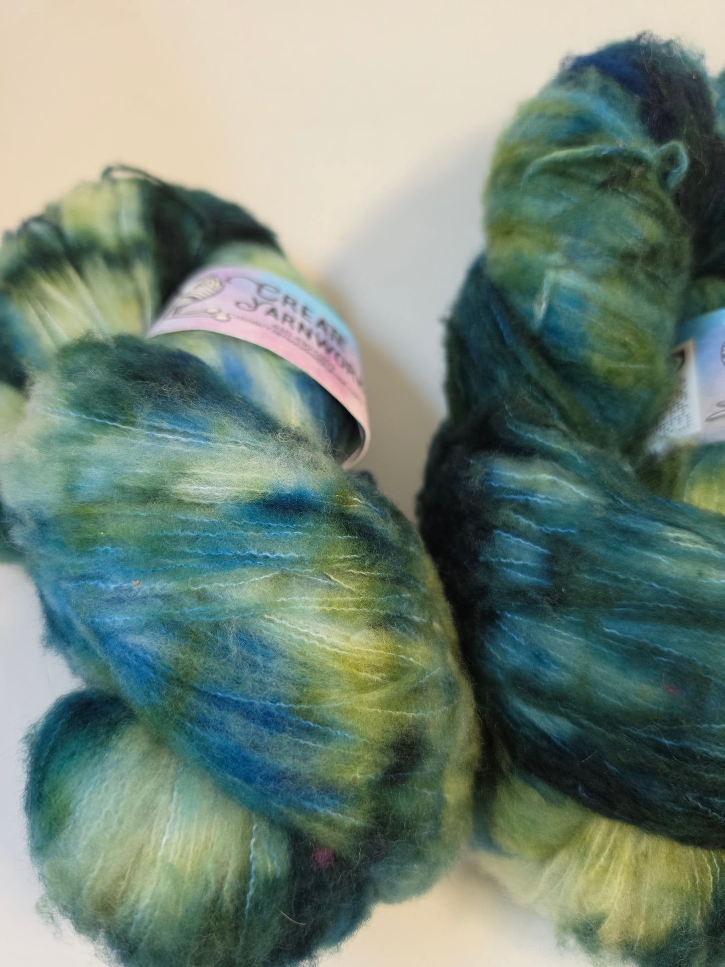 Oceans Deep in Brushed Merino Lace Weight Yarn