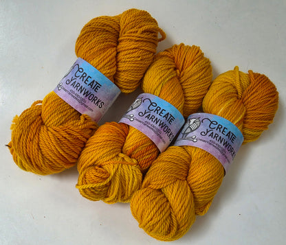 Goldilocks in Superwash Merino Worsted Weight Yarn