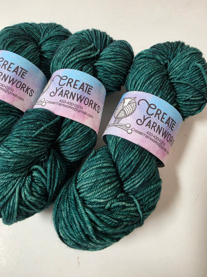 Forest in Superwash Merino Blend DK Weight Yarn