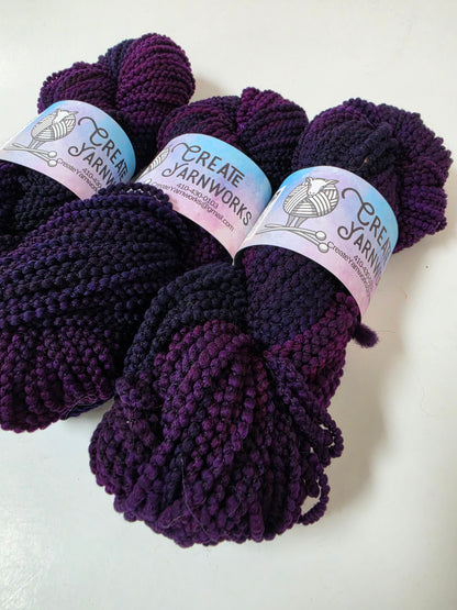 Purples in US Merino Blend Bulky Yarn
