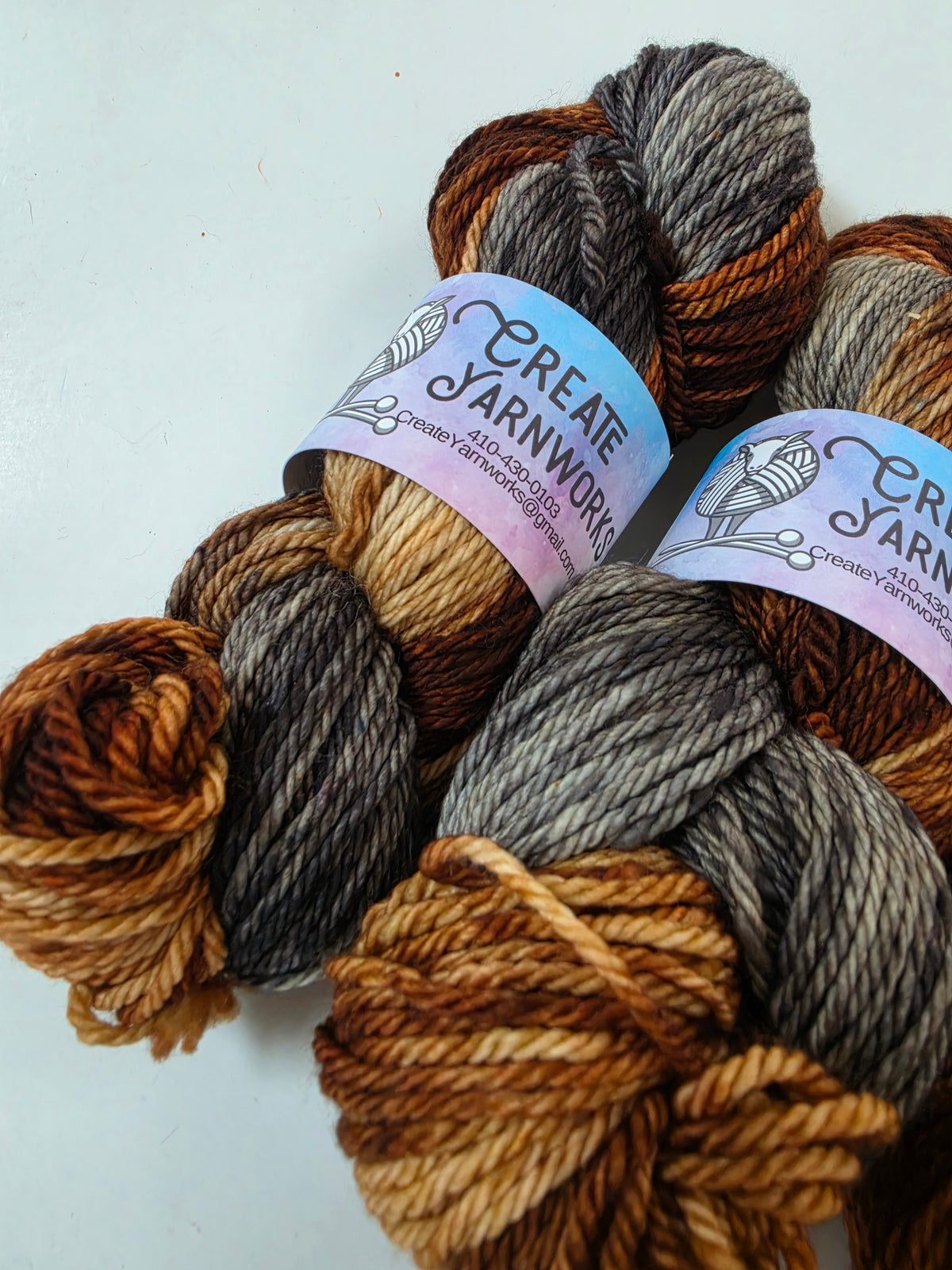 Fox in the Shadows in Superwash Bluefaced Leicester (BFL) Worsted Weight Yarn