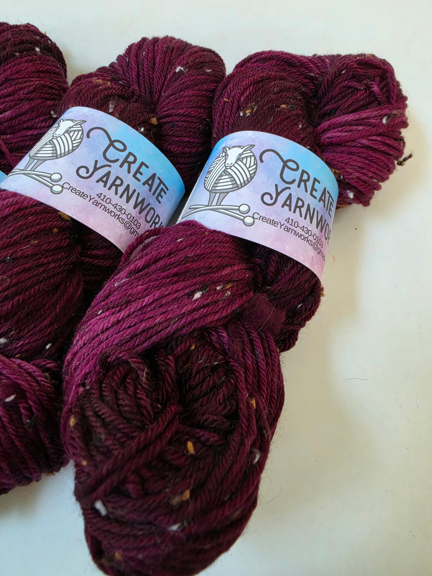 Wine Country in DK Merino Tweed Yarn